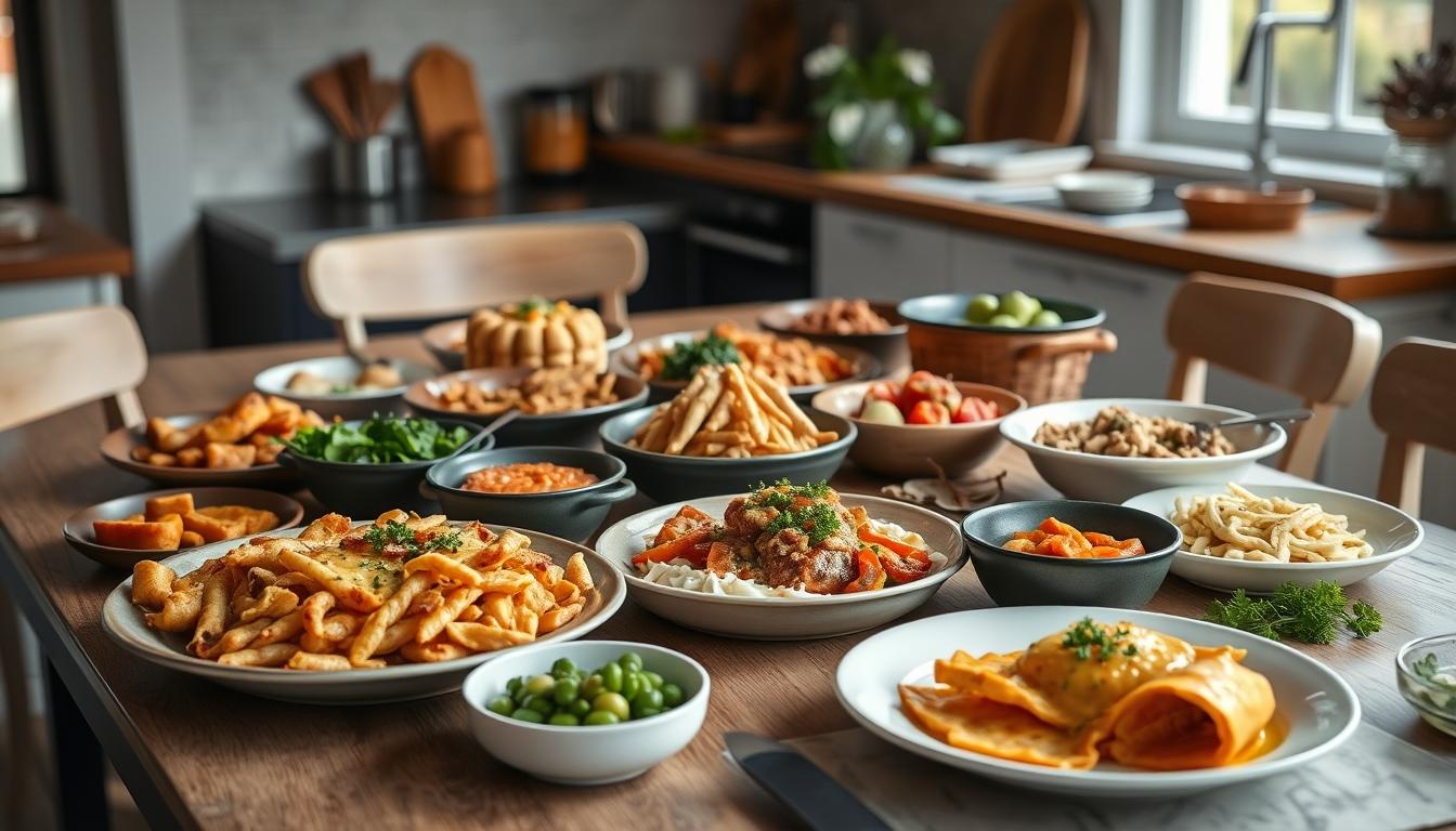 Fresh ingredients and home cooking inspiration