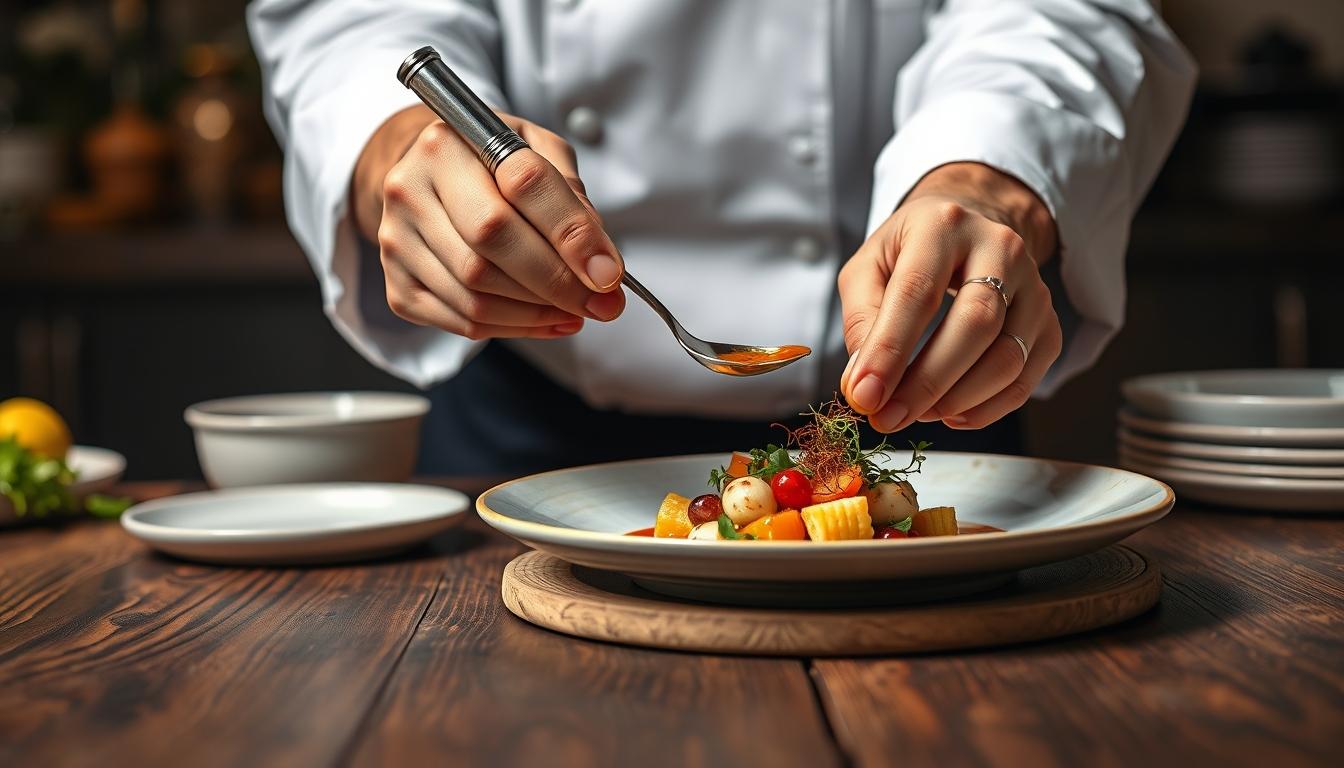 Seasonal meal prepared in a home kitchen